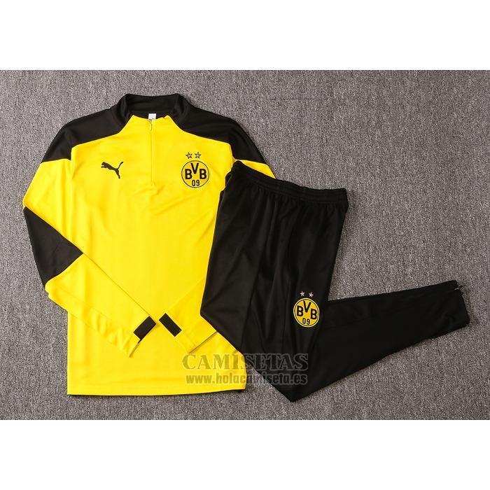 Chandal de Sudadera del Borussia Dortmund 2020-2021 Amarillo